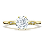 Round Solitaire Engagement Ring