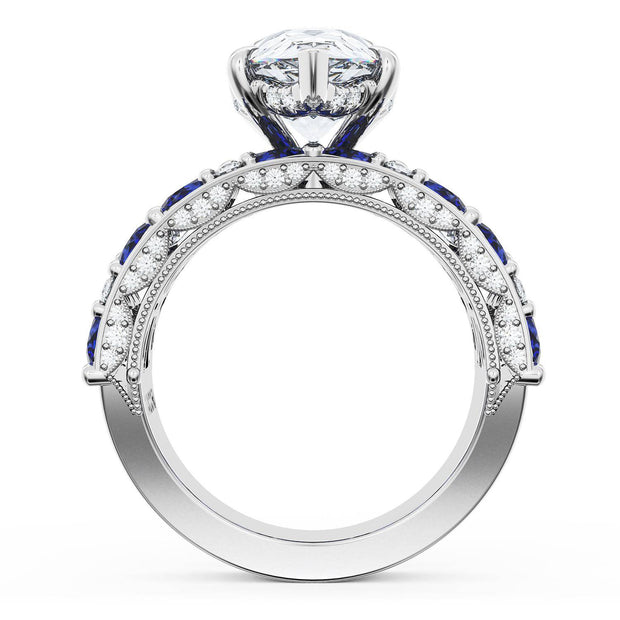 Pear Solitaire Engagement Ring