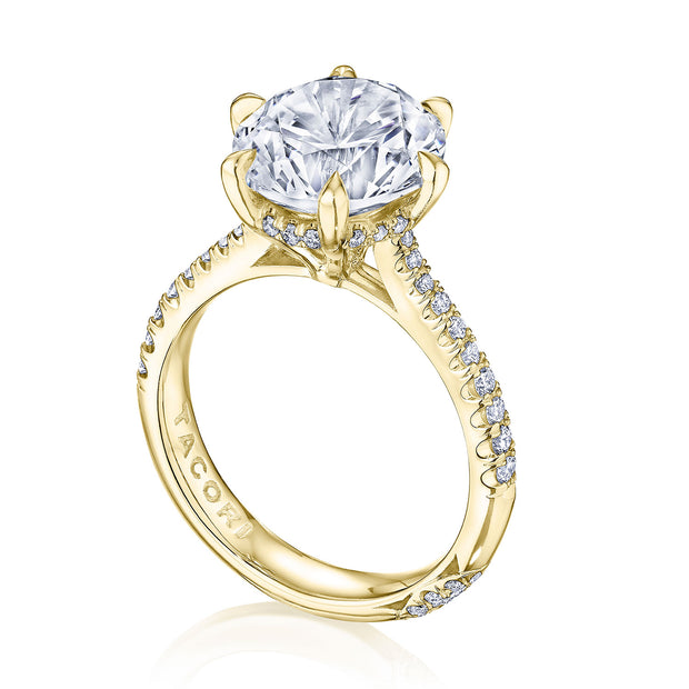 Round Solitaire Engagement Ring