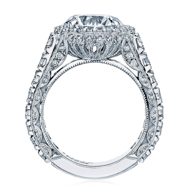 Round Bloom Engagement Ring