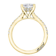 Princess Solitaire Engagement Ring