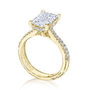 Princess Solitaire Engagement Ring