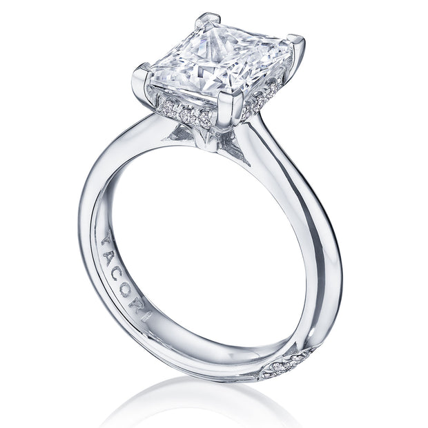Princess Solitaire Engagement Ring