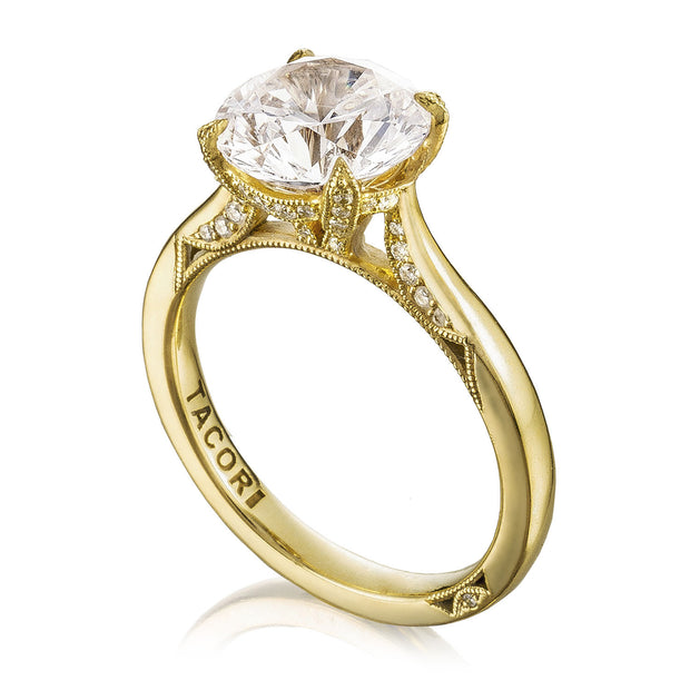 Round Solitaire Engagement Ring