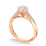 Round Solitaire Engagement Ring