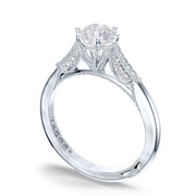 Round Solitaire Engagement Ring