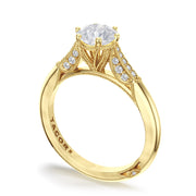 Round Solitaire Engagement Ring