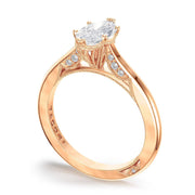 Marquise Solitaire Engagement Ring