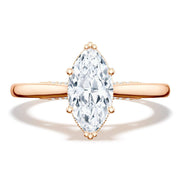 Marquise Solitaire Engagement Ring
