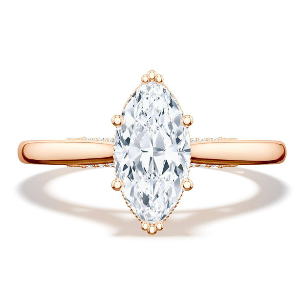 Marquise Solitaire Engagement Ring