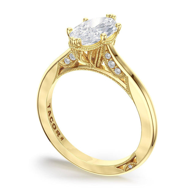 Marquise Solitaire Engagement Ring