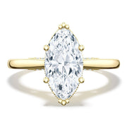 Marquise Solitaire Engagement Ring