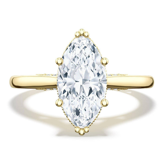 Marquise Solitaire Engagement Ring
