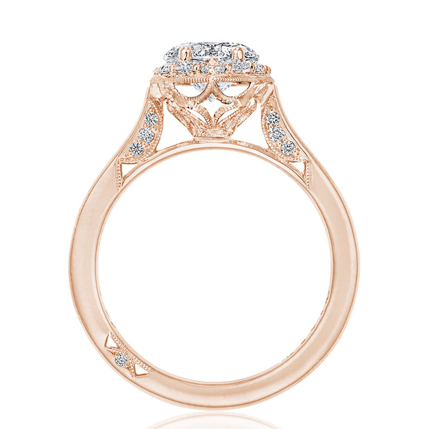 Round Bloom Engagement Ring