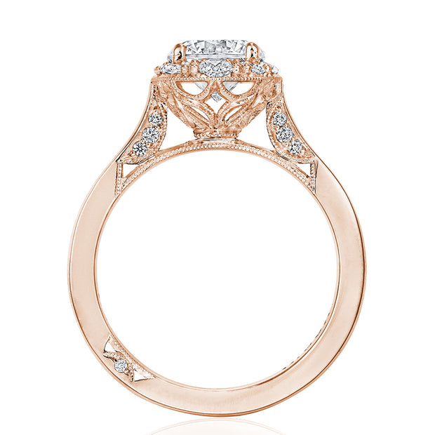 Round Bloom Engagement Ring
