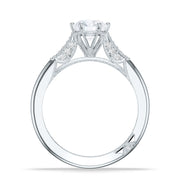 Round Solitaire Engagement Ring