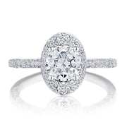 Round Bloom Engagement Ring