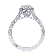 Round Bloom Engagement Ring