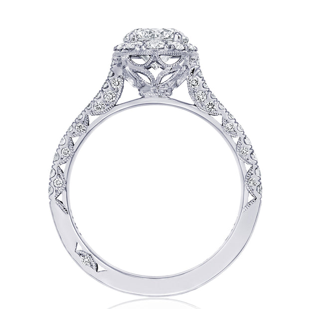 Round Bloom Engagement Ring