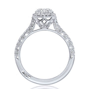 Round Bloom Engagement Ring