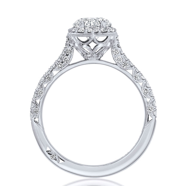 Round Bloom Engagement Ring