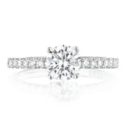 Round Solitaire Engagement Ring
