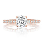 Round Solitaire Engagement Ring