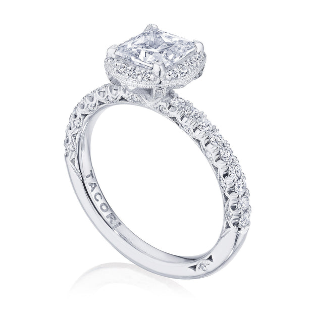 Princess Bloom Engagement Ring