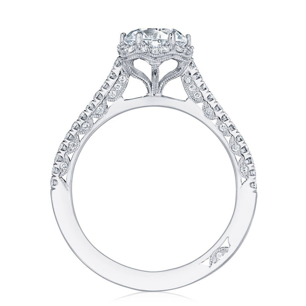 Round Bloom Engagement Ring