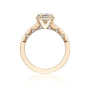 Princess Bloom Engagement Ring