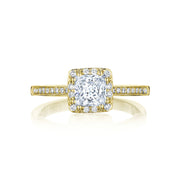 Princess Bloom Engagement Ring