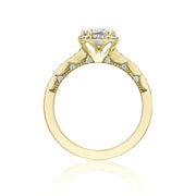 Princess Bloom Engagement Ring
