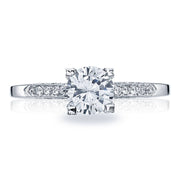 Round Solitaire Engagement Ring