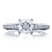Princess Solitaire Engagement Ring