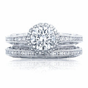 Round Bloom Engagement Ring