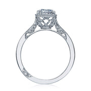 Tacori Dantala Round with Cushion Bloom Engagement Ring Mounting