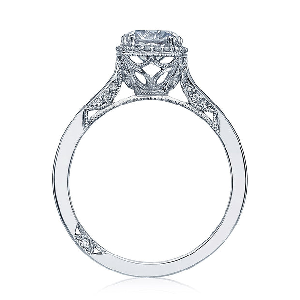 Tacori Dantala Round with Cushion Bloom Engagement Ring Mounting