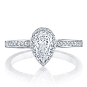 Pear Bloom Engagement Ring