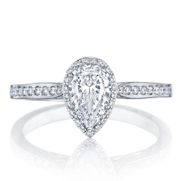 Pear Bloom Engagement Ring