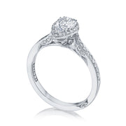 Pear Bloom Engagement Ring
