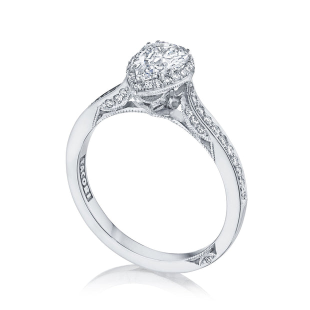 Pear Bloom Engagement Ring