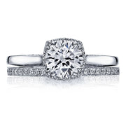 Round Bloom Engagement Ring