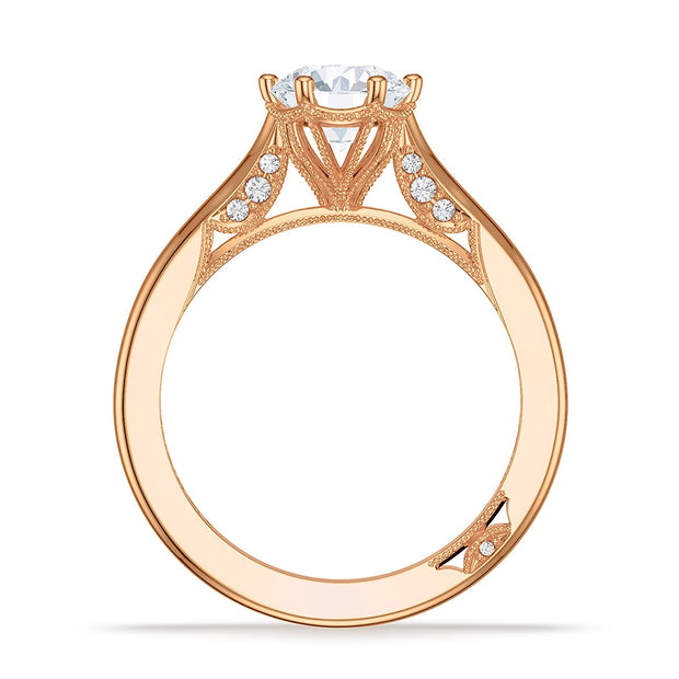 Simply Tacori Round Engagement Ring Setting