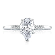 Pear Solitaire Engagement Ring