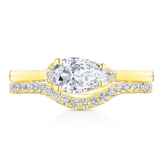 Pear Solitaire Engagement Ring