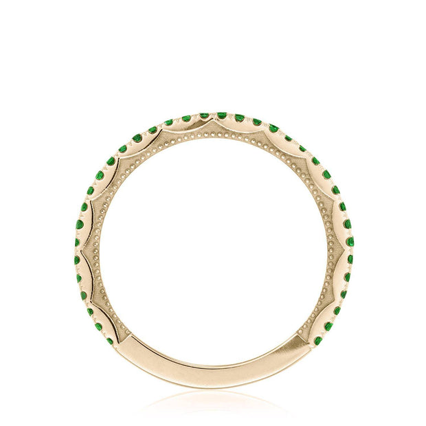 String of Emeralds Ring