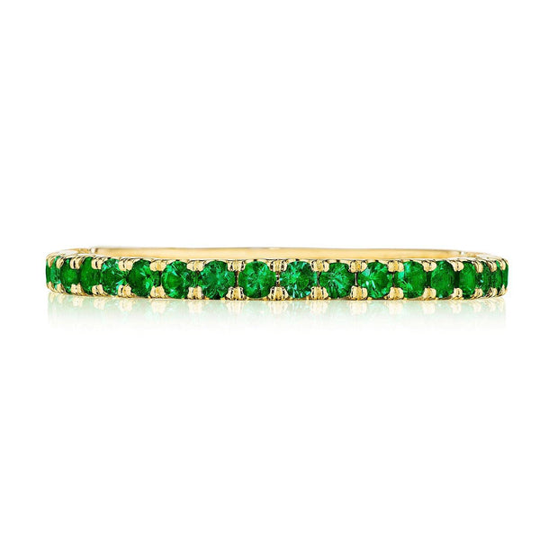 String of Emeralds Ring