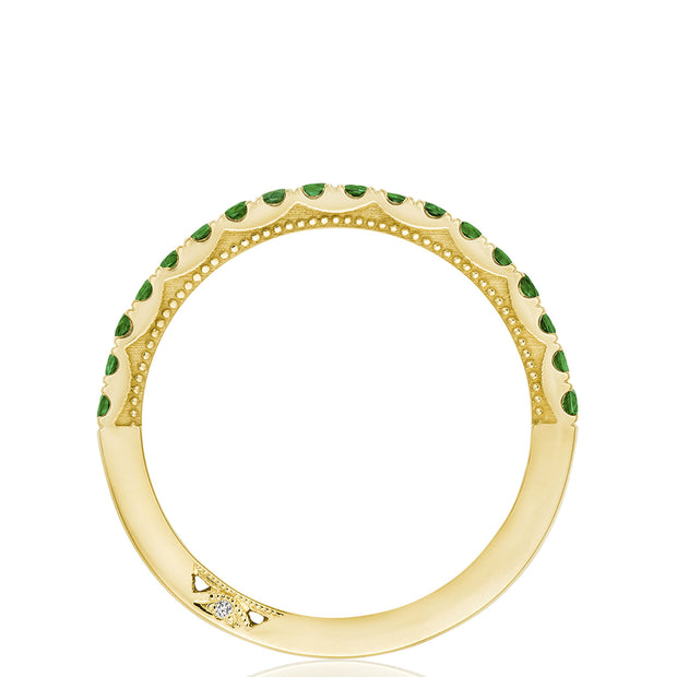 String of Emeralds Ring