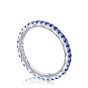 String of Sapphires Ring