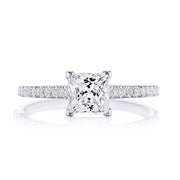 Princess Solitaire Engagement Ring